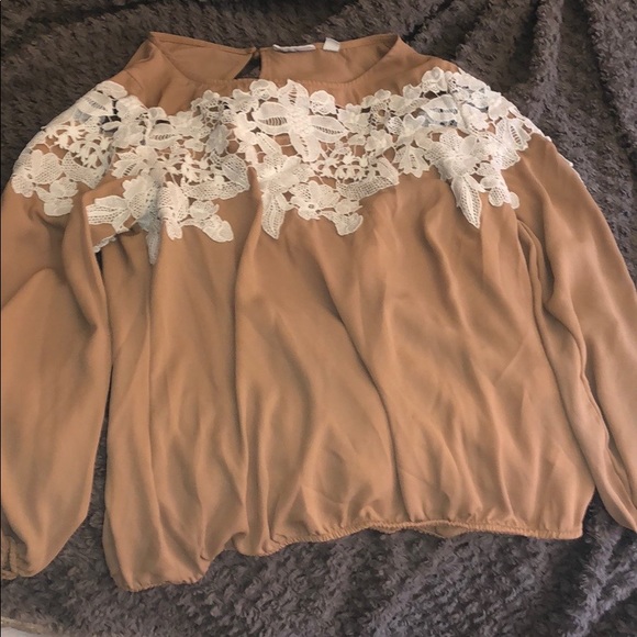 New York & Company Tops - Lace blouse